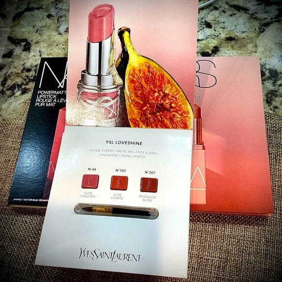 NIB YSL+NARS Lipsticks 8 Pcs - Picture 4 of 7